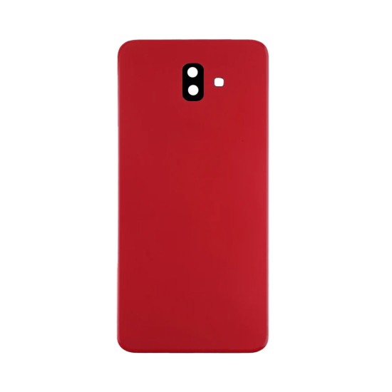 Back Cover+Camera Lens Samsung Galaxy J6 Plus/J610 Red